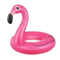 Trizand 27443 Nafukovací kruh v tvare plameniaka, 102 cm, ružový