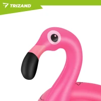 Trizand 27443 Nafukovací kruh v tvare plameniaka, 102 cm, ružový