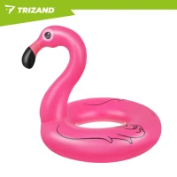 Trizand 27443 Nafukovací kruh v tvare plameniaka, 102 cm, ružový