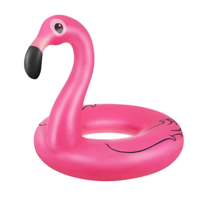 Trizand 27443 Nafukovací kruh v tvare plameniaka, 102 cm, ružový