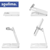 Soulima 27771 Prenosná UV LED lampa MINI 3 W s držiakom, LCD displejom a USB-C