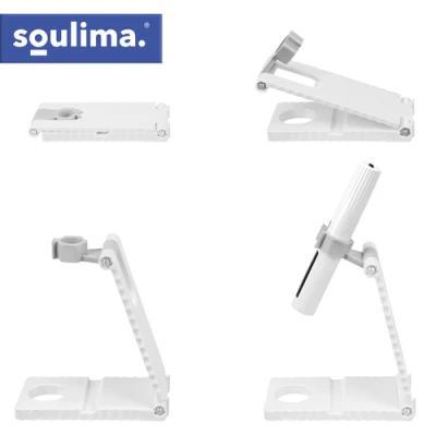 Soulima 27771 Prenosná UV LED lampa MINI 3 W s držiakom, LCD displejom a USB-C