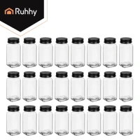 Ruhhy 27829 Sada sklenených nádobiek na korenie 120 ml, 24 ks