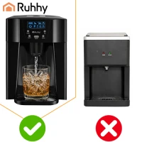 Ruhhy 27306 Výrobník ľadu 3 l, 12 kg/24 h, čierny
