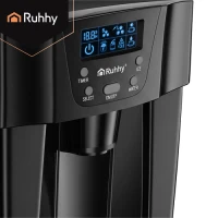 Ruhhy 27306 Výrobník ľadu 3 l, 12 kg/24 h, čierny