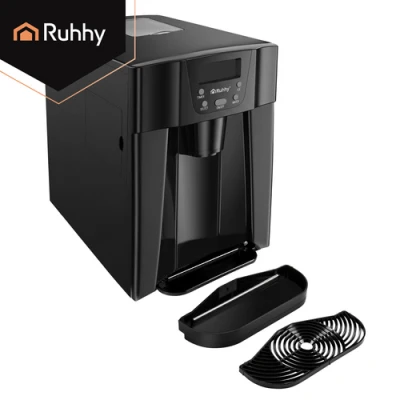 Ruhhy 27306 Výrobník ľadu 3 l, 12 kg/24 h, čierny