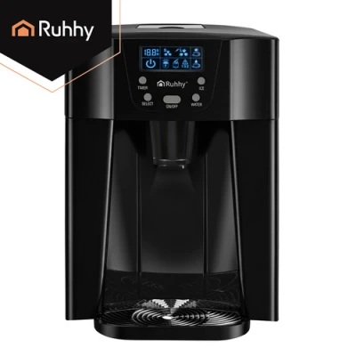 Ruhhy 27306 Výrobník ľadu 3 l, 12 kg/24 h, čierny