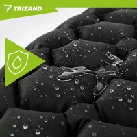 Trizand 27683 Samonafukovací matrace s vestavěnou pumpou 120 x 190 cm, černá