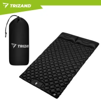 Trizand 27683 Samonafukovací matrace s vestavěnou pumpou 120 x 190 cm, černá