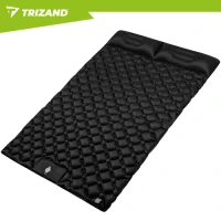 Trizand 27683 Samonafukovací matrace s vestavěnou pumpou 120 x 190 cm, černá