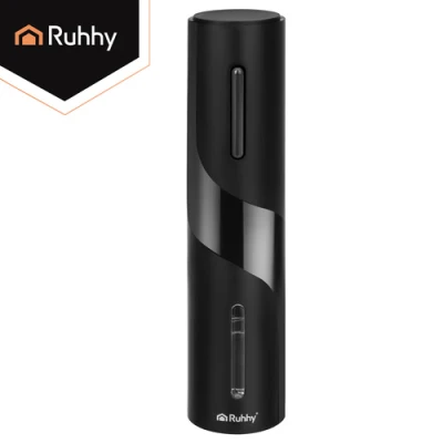 Ruhhy 27312 Automatický elektrický otvírák na víno 4 v 1, USB, černý