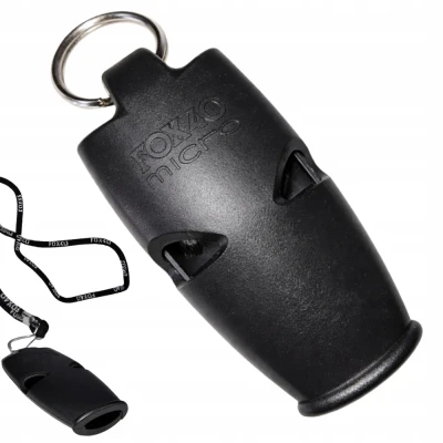 Verk 14737 Píšťalka FOX 40 Micro 110 dB, so šnúrkou, sivá