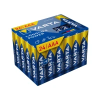 Varta BAT0358 Longlife Power, 24 alkalických baterií AAA, LR03, 1,5 V