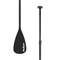 Rebel RBA-4508 Skládací hliníkové pádlo pro SUP a kajak, 4dílné, nastavitelné 225 cm