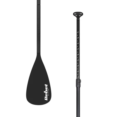 Rebel RBA-4508 Skládací hliníkové pádlo pro SUP a kajak, 4dílné, nastavitelné 225 cm