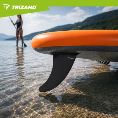 Trizand 27540 Univerzálna plutva na paddleboardy, čierna