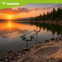 Trizand 27588 Stojan na prut, silikonový, 4 ks