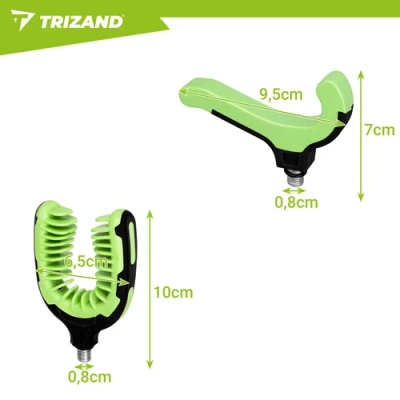 Trizand 27588 Stojan na prut, silikonový, 4 ks