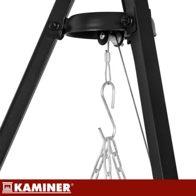 Kaminer 27556 Grilovací trojnožka s roštom 190 x 70 cm