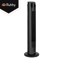 Ruhhy 27834 Stojanový ventilátor s diaľkovým ovládaním, 83 cm, 45 W, čierny
