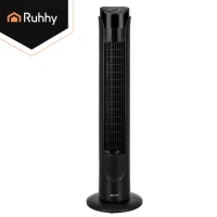 Ruhhy 27834 Stojanový ventilátor s diaľkovým ovládaním, 83 cm, 45 W, čierny