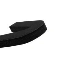 Ruhhy 28335 Dizajnové 3D samolepiace hodiny 60-130 cm, čierne