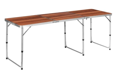 MultiGarden GB030-180 Skládací kempingový stůl 180 x 60 cm, hnědý