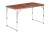 MultiGarden GMFC-FY12060 Skládací kempingový stůl 120 x 60 cm, hnědý