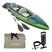 INTEX 68306 Nafukovací kajak Challenger K2, 351 x 76 x 38 cm