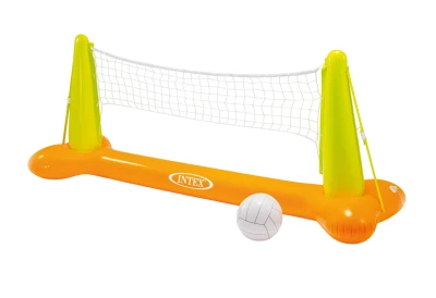 INTEX 56508 Nafukovací volejbalová sada se sítí, oranžovo-zelená