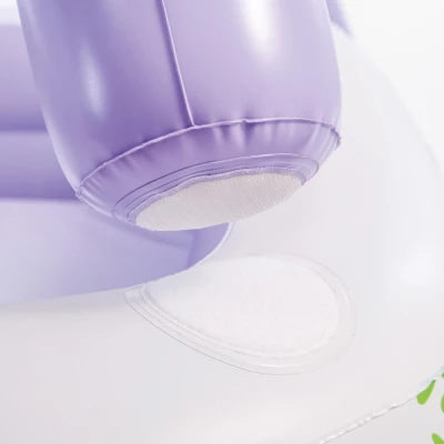 INTEX 57470 Detský nafukovací bazénik so strechou DINO, fialový