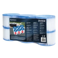 INTEX 29011 Filtračné vložky Whirlpool S1 PureSpa, sada 6 ks