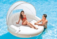 INTEX 58292 Nafukovací ostrov se stříškou 199 x 150 cm