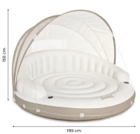 INTEX 58292 Nafukovací ostrov se stříškou 199 x 150 cm