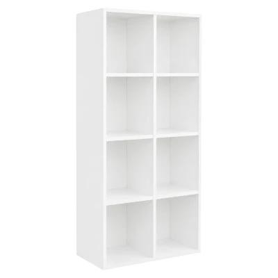 ModernHome WYJ-071 Policový regál 50 x 24 x 106 cm, 7 polic, bílý