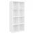 ModernHome WYJ-071 Regál s policami 50 x 24 x 106 cm, 7 políc, biely