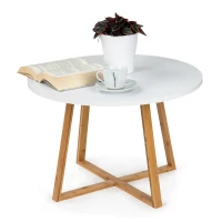 ModernHome RH1902 Konferenční stolek 60 cm, bílý