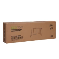 ECOTOYS JSP-SWD Multifunkční dětská zahradní houpačka + sportovní prvky 4 v 1