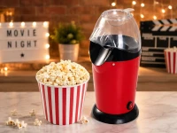 Verk 07551 Výrobník popcornu 1200 W, červený