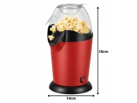 Verk 07551 Výrobník popcornu 1200 W, červený