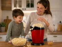 Verk 07551 Výrobník popcornu 1200 W, červený