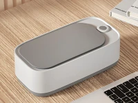 Verk 24654 Ultrazvuková vibrační myčka/čistička 45 kHz, USB, bílo-šedá