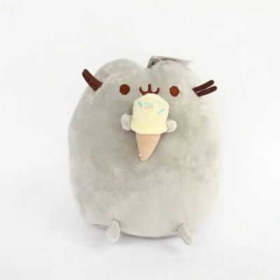 KIK Pusheen - Plyšová kočka zmrzlina 16cm