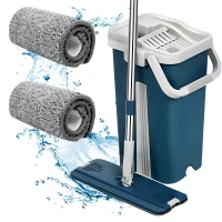 Verk 27509 Dvojkomorový mop, 2x utierka z mikrovlákna, modrý