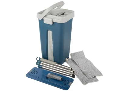 Verk 27509 Dvojkomorový mop, 2x utierka z mikrovlákna, modrý