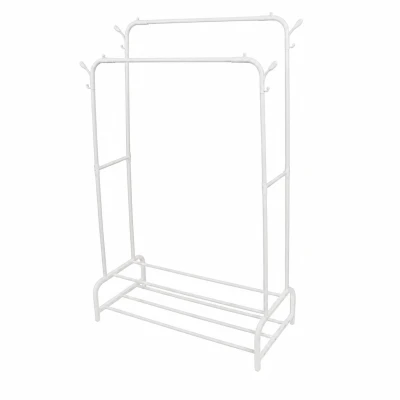 Verk 27521 Univerzální stojan na oblečení a obuv 160 x 97 cm, bílý