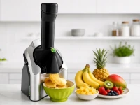 Verk 07553 Stroj na výrobu zmrzliny 200 W, strieborný