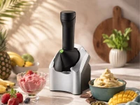 Verk 07553 Stroj na výrobu zmrzliny 200 W, strieborný