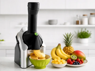 Verk 07553 Stroj na výrobu zmrzliny 200 W, strieborný