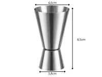 Verk 07459 Barmanská odměrka 25/50 ml, nerez